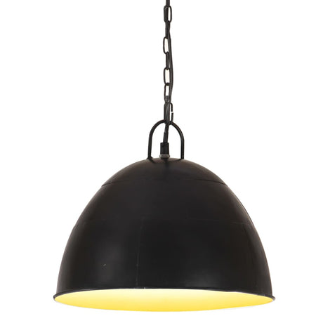 Vidaxx Hängelampe Industrial Vintage rund 25 W E27 31 cm schwarz