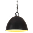 Vidaxx Hängelampe Industrial Vintage rund 25 W E27 31 cm schwarz