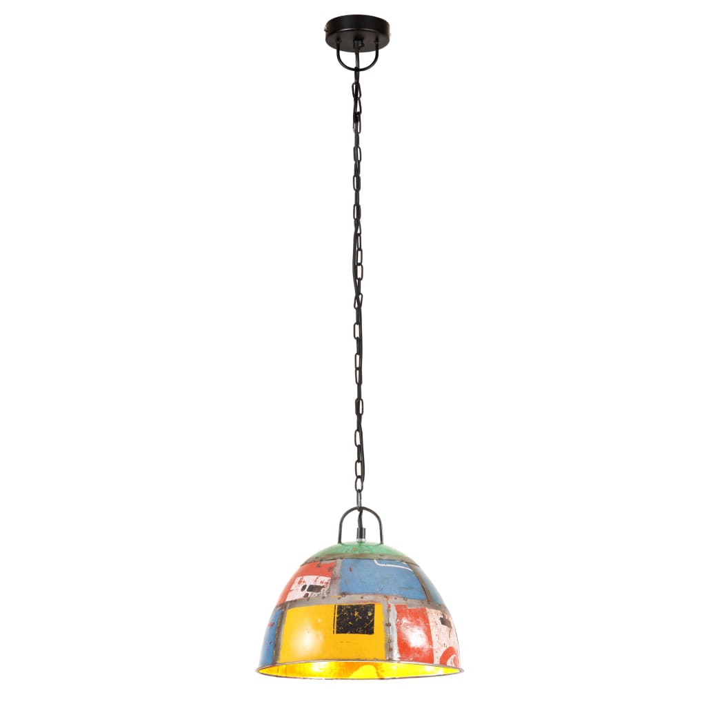 VidaXL Hängelampe Industrial Vintage rund 25W E27 31cm mehrfarbig