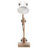 Vidaxl Desk Lampe Industrie um E27 58x18x90 cm Weiß