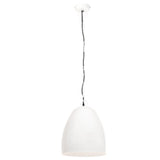 Vidaxl Hanging Lamp Industrial um 25 W e27 42 cm Weiß