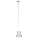VidaXL Hängelampe rund 25 W E27 17 cm silberfarben