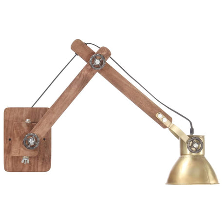 Vidaxl Wandlampe Industrial um E27 Messing -Colored