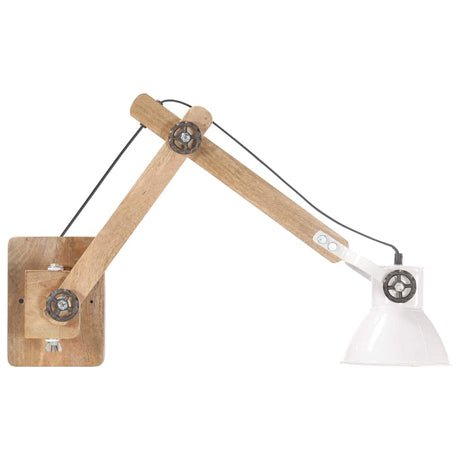 Vidaxl Wandlampe Industrie um E27 Weiß