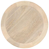 Vidaxl bijzettafel ø40x45 cm massief mangohout