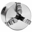 VIDAXL -Klauenplatte mit 3 Becken selbst -Zentrieren von 80 mm Stahl