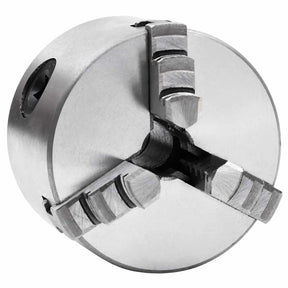 VIDAXL -Klauenplatte mit 3 Becken selbst -Zentrieren von 80 mm Stahl