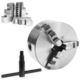 Vidaxx Spannfutter mit 3 Backen selbstzentrierend 160 mm Stahl