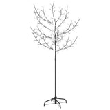 Vidaxl Weihnachtsbaum 120 LEDs warmes weißes Licht Kirschblüten 150 cm