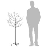 Vidaxl Weihnachtsbaum 120 LEDs Blaues Licht Kirschblüten 150 cm