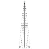 Vidaxl KegelKerStboom 136 mehrfarbige LEDs 70x240 cm