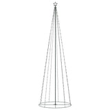VIDAXL KegelKERSTBOOM 330 Multicolored LEDs 100x300 cm