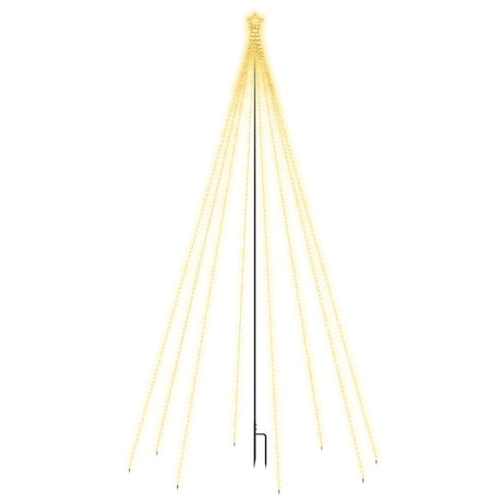 Vidaxl Weihnachtsbaumbeleuchtung Wasserfall in 400 LEDs 2,5 m