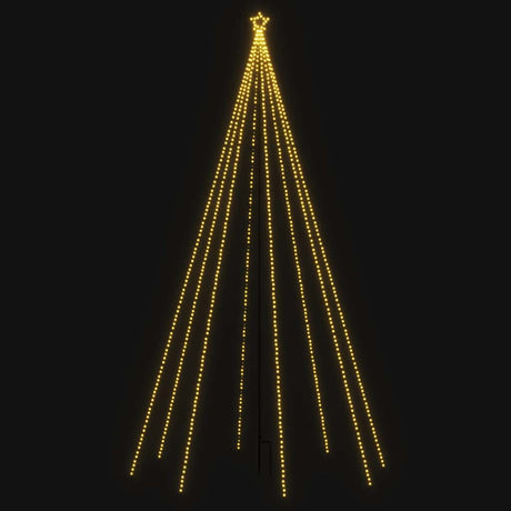 Vidaxl Weihnachtsbaumbeleuchtung Wasserfall in 400 LEDs 2,5 m