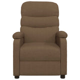 Vidaxl massagestoel stof bruin