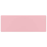 VIDAXL WASHBAIN mit Landesquadrat 41 x 41 cm Keramik Sole Pink