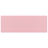 VIDAXL WASHBAIN mit Landesquadrat 41 x 41 cm Keramik Sole Pink