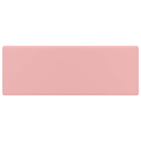VIDAXL WASHBAIN mit Landesquadrat 41 x 41 cm Keramik Sole Pink