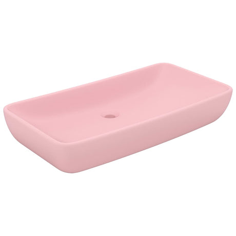 VIDAXL WASHBAIN RETTANGULAR 71 x 38 cm Keramikmatpown