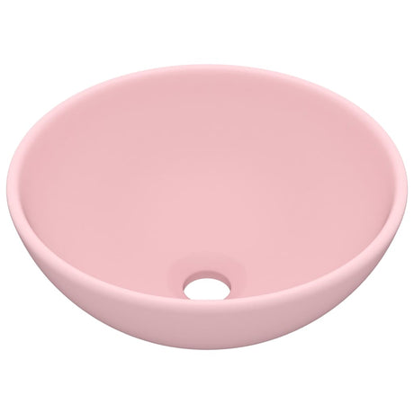 VIDAXL WASHBAIN RUND 32,5 x 14 cm Keramikmatpown
