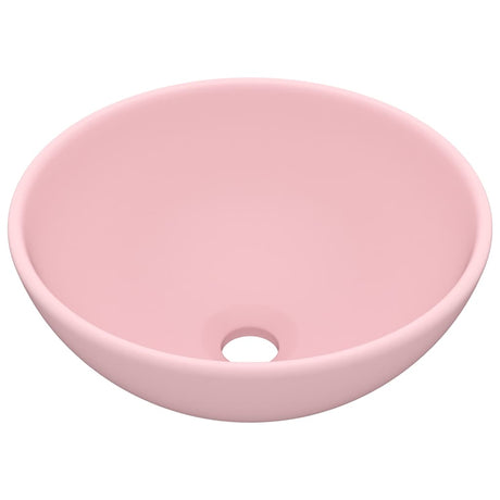 VIDAXL WASHBAIN RUND 32,5 x 14 cm Keramikmatpown