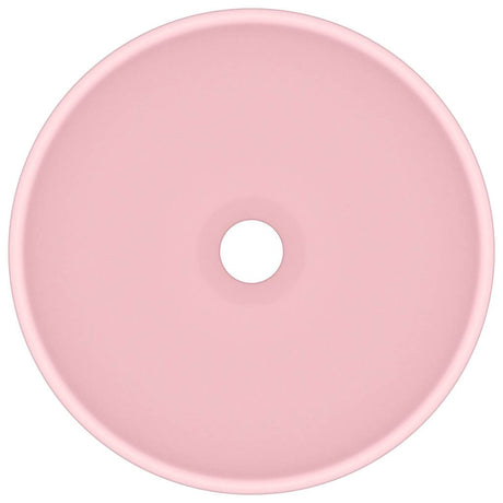 VIDAXL WASHBAIN RUND 32,5 x 14 cm Keramikmatpown