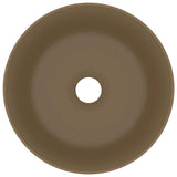 Vidaxl -Waschbecken um 40 x 15 cm Keramikmatcream