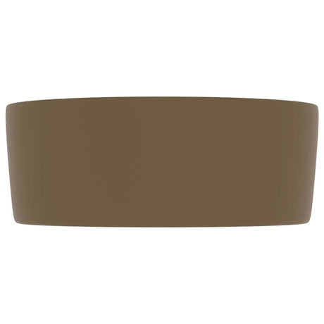 Vidaxl -Waschbecken um 40 x 15 cm Keramikmatcream