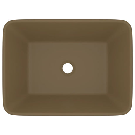 VIDAXL WASHBAIN 41X30X12 CM Keramikmatcream
