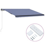 VIDAXL LUIFEL AUTOMATIC EXTENTALE 500X300 CM Blau und Weiß