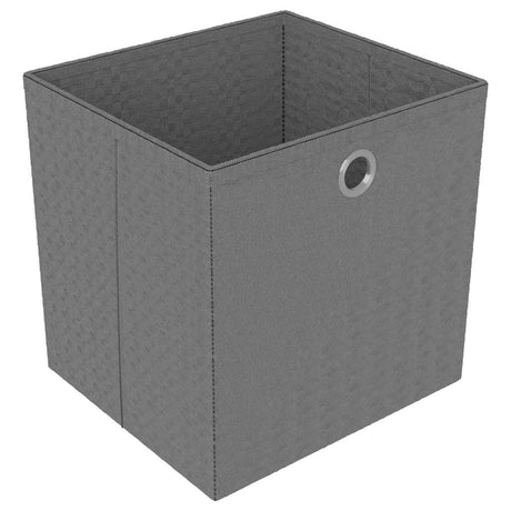 Vidaxl kast met 9 vakken met boxen 103x30x107,5 cm stof zwart