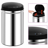 Vidaxl -Müll mit automatischem Sensor 40 l Edelstahl