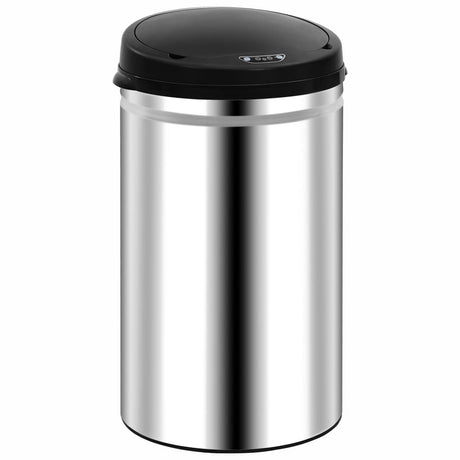 Vidaxl -Müll mit automatischem Sensor 40 l Edelstahl