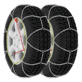 Vidaxl Schneeketten 2 St 16 mm SUV 4x4 Größe 390