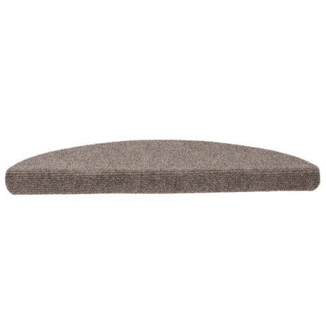 Vidaxl Treppenmatten Selbstadhäsiv 15 Teile 56x17x3 cm beige Hemisphäre