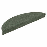 Vidaxl Treppenmatten Selbstadhäsiv 15 Teile 56x17x3 cm grüne Hemisphäre