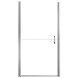 Vidaxx matte Duschtür 100x178 cm aus gehärtetem Glas