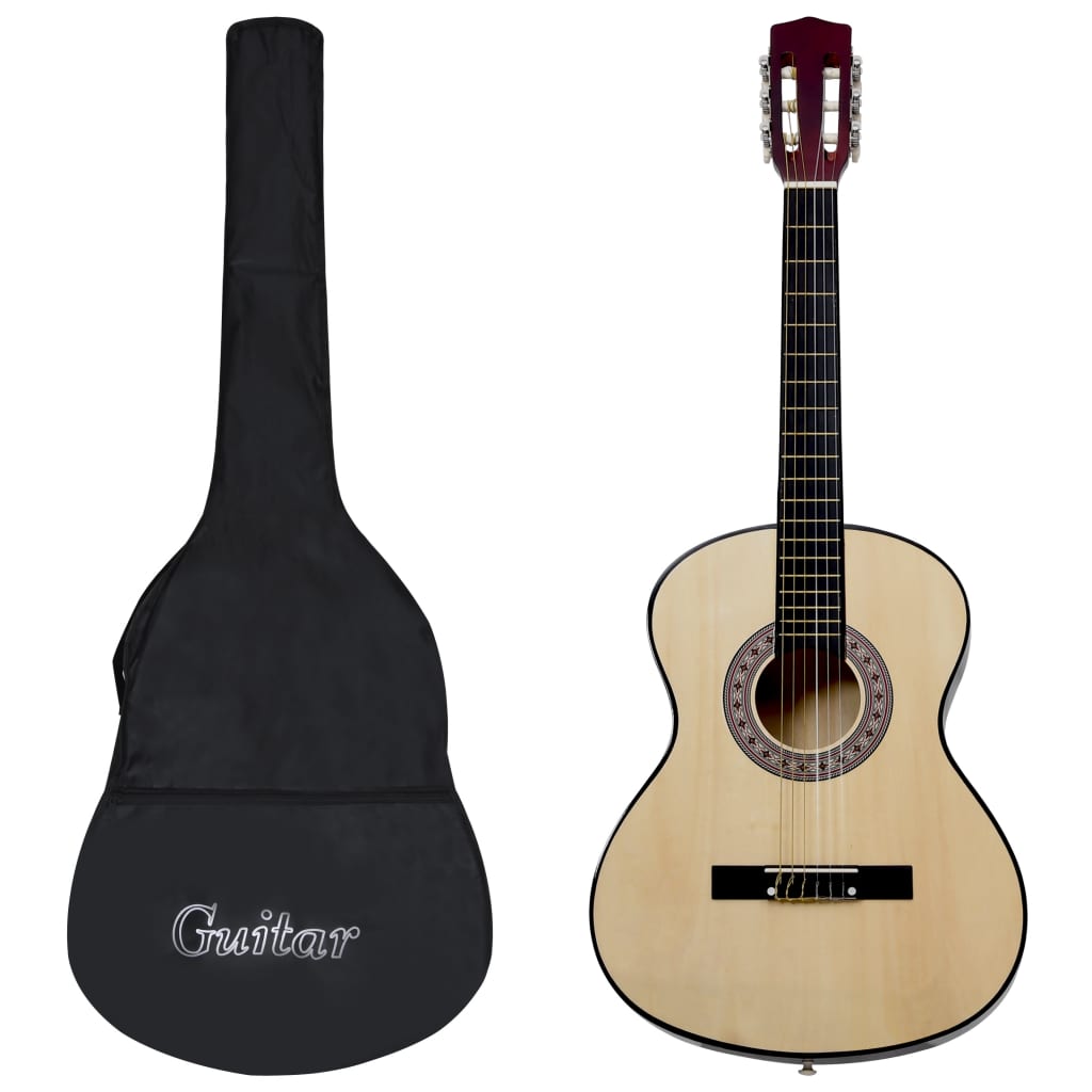Vidaxl klassische Gitarre Einsteiger mit Tasche 4 4 39