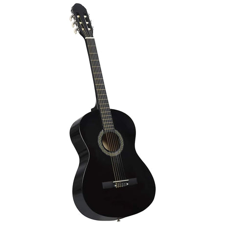 Vidaxl klassische Gitarre Einsteiger mit Tasche 4 4 39 schwarz