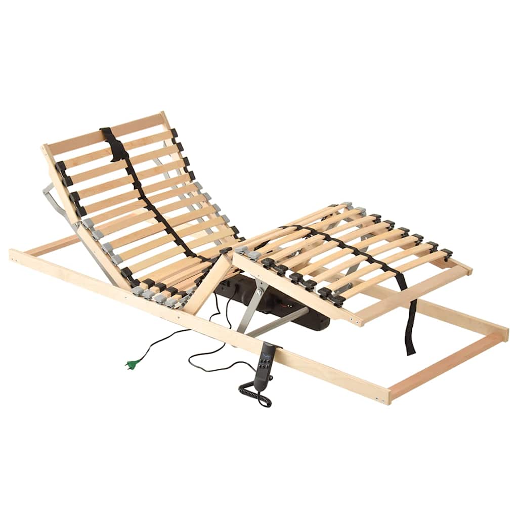 Vidaxl lattenbodem met 28 latten 7 zones elektrisch 100x200 cm