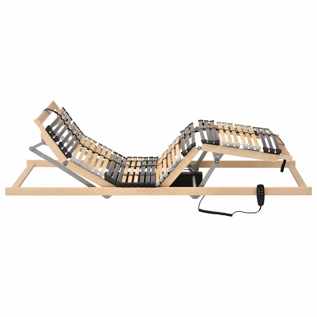 Vidaxl lattenbodem met 42 latten 7 zones elektrisch 80x200 cm