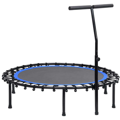 Vidaxl Fitnesstrampolin mit Griff und Sicherheitsmatte 122 cm