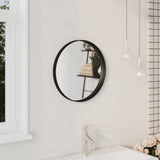 Vidaxl Wandspiegel 40 cm schwarz