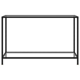 Vidaxl wandtafel 120x35x75 cm gehard glas transparant