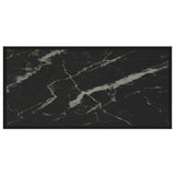 Vidaxl salontafel 100x50x35 cm gehard glas zwart