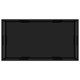 Vidaxl salontafel 120x60x35 cm gehard glas zwart
