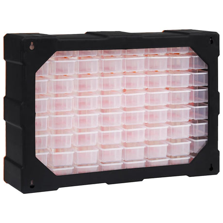 VIDAXL -Organizer mit 64 Schubladen 52x16x37,5 cm