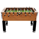 Vidaxl Football Tabelle 60 kg 140 x 74,5 x 87,5 cm Stahl hellbraun und schwarz