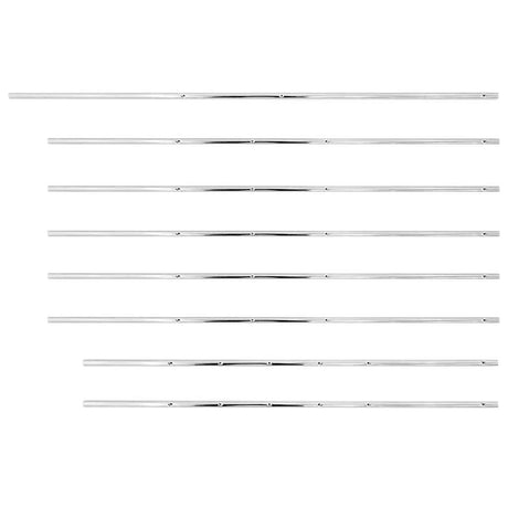 Vidaxl -Bars für Fußball Tabelle 8 St 15,9 mm