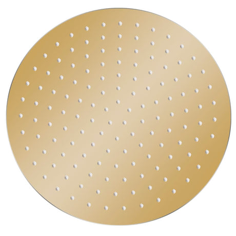 Vidaxl Regenduschkopf rund 30 cm Edelstahl Gold gefärbt